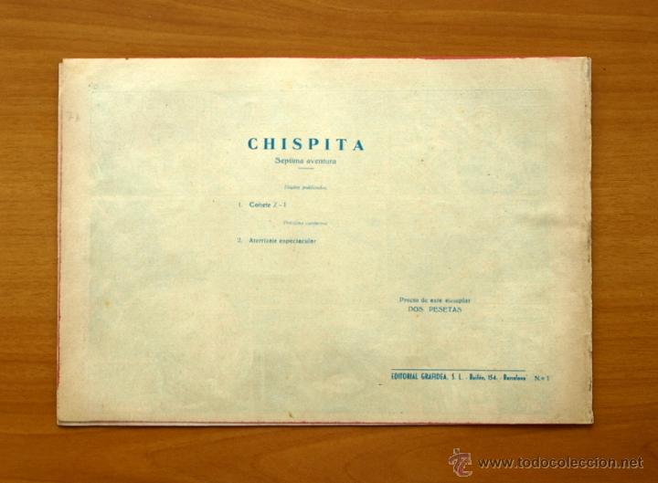 Tebeos: Chispita 7&ordf; - N&ordm; 1 - Cohete Z-1 - Editorial Grafidea - Foto 5