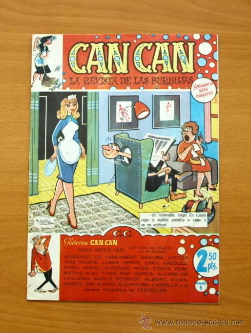 Tebeos: Can Can - N&ordm; 1 - Editorial Bruguera 1958 - Foto 1