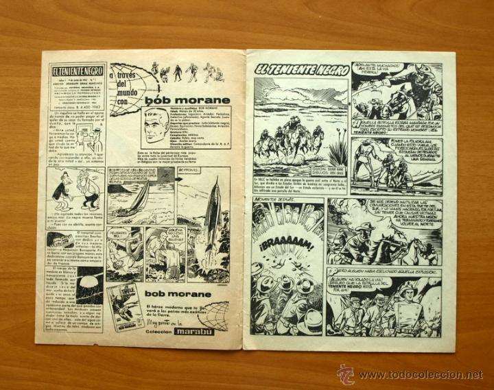 Tebeos: El Teniente negro - N&ordm; 1 Emboscada - Editorial Bruguera 1962 - Foto 2
