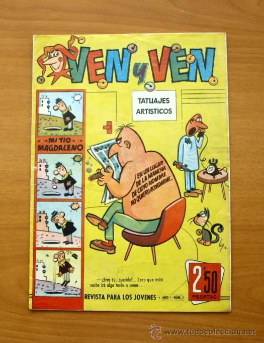 Tebeos: Ven y ven - N&ordm; 1 - Editorial Bruguera 1959 - Foto 1