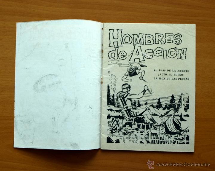 Tebeos: Hombres de acci&oacute;n - N&ordm; 1 - Editorial Toray 1958 - Foto 2
