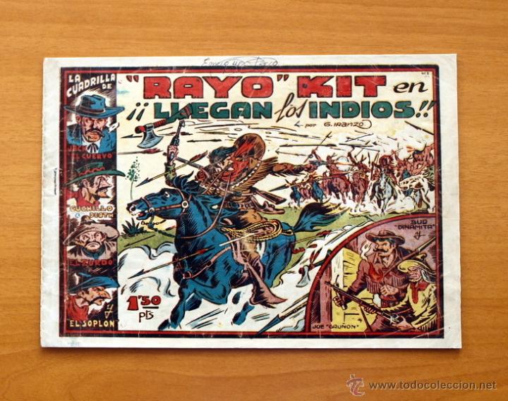 Tebeos: Rayo Kit - N&ordm; 1 LLegan los indios - Editorial Toray 1949 - Foto 1