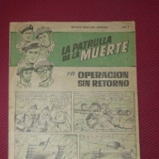 Tebeos: TEBEOS-COMICS GOYO - CUADERNOS HEROES 1 - LA PATRULLA DE LA MUERTE - 1964 **BB99. Lote 40664739