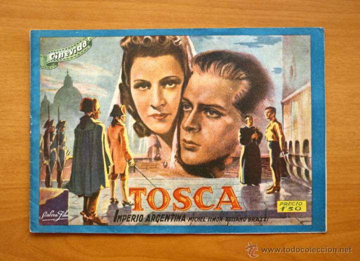 Tebeos: Cinevida - n&ordm; 1 Tosca - Editorial Hispano Americana - Foto 1
