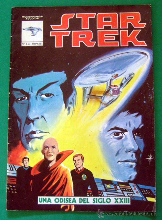 Tebeos: COMIC . STAR TREK . NUMERO 1 . EDICIONES VERTICE 1981 - Foto 1