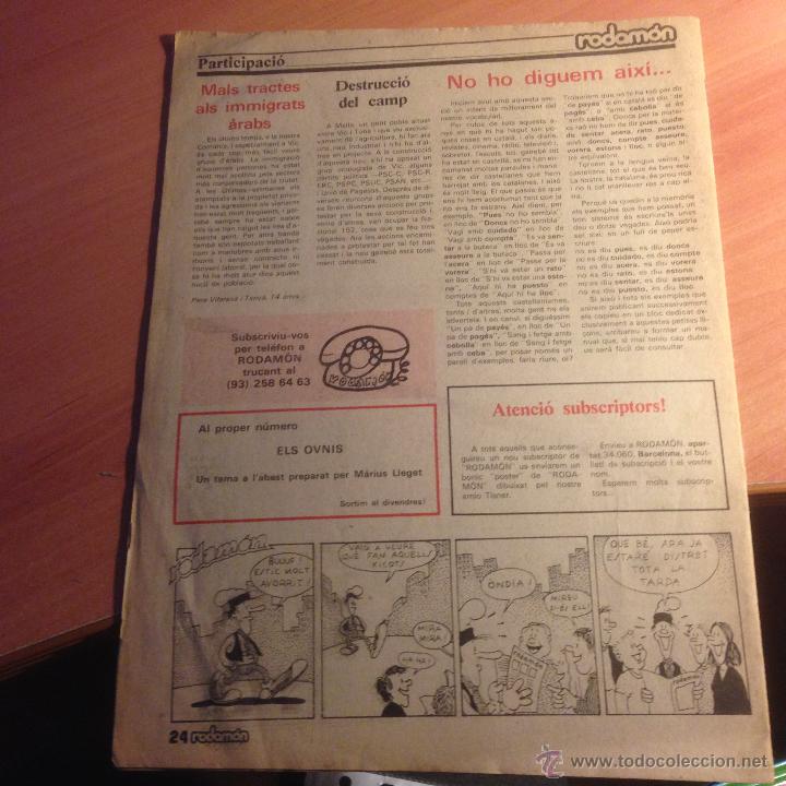 Tebeos: RODAMON N&ordm; 1 CATALAN 1978 (COB97) - Foto 2