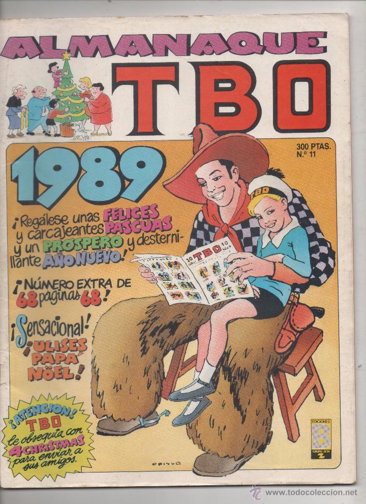 Tebeos: ALMANAQUE TBO - N&ordm; 11 - EDICIONES B - 1989. .A1 - Foto 1