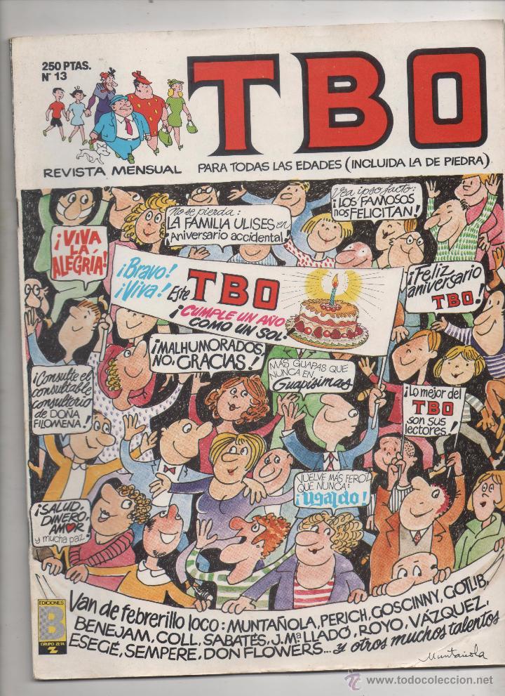 Tebeos: TBO - N&ordm; 13 - EDICIONES B -B6 - Foto 1