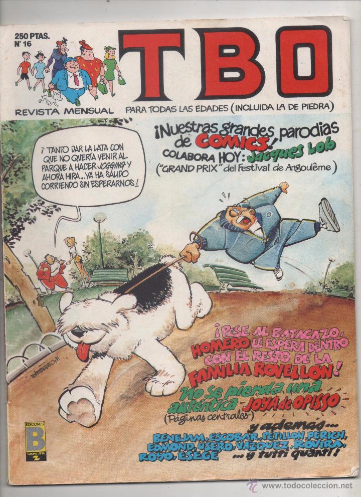 Tebeos: TBO - N&ordm; 16 - EDICIONES B - 1989.DA -A7 - Foto 1