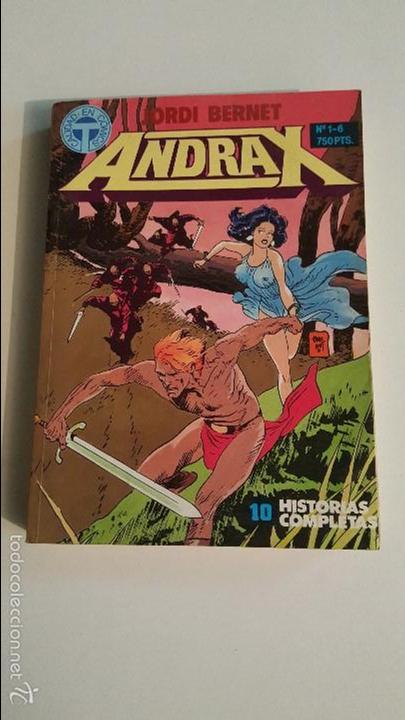 Tebeos: ANDRAX - JORDI BERNET - Foto 1