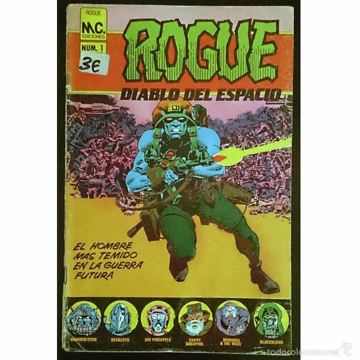 Tebeos: Rogue N&ordm; 1 / MC Ediciones 1986 (Gerry Finley-Day & Dave Gibbons) - Foto 1