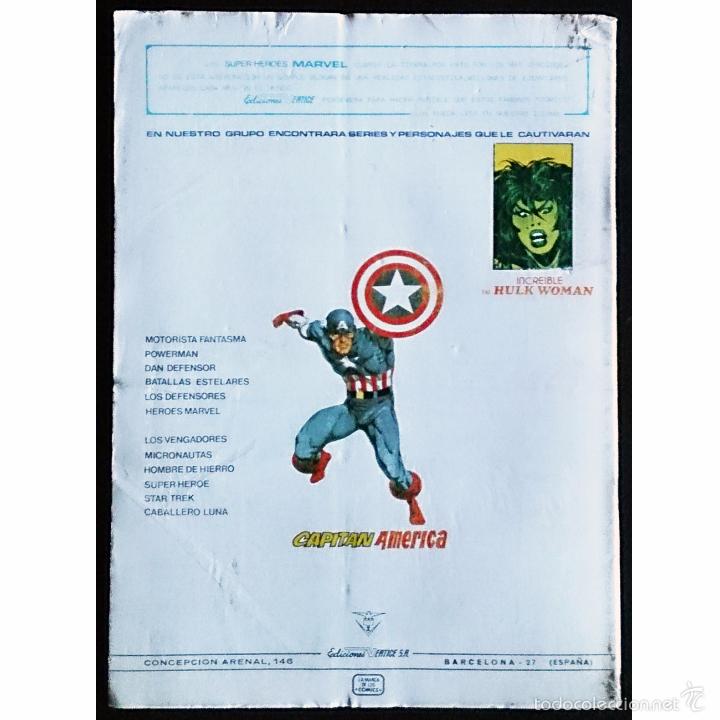 Tebeos: Capitan America Nº 1 / Vertice / Mundi Comics 1981 (Jack Kirby) - Foto 2 - 52671364