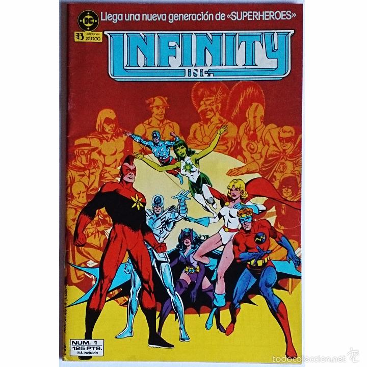 Tebeos: Infinity Inc N&ordm; 1 / DC / Zinco 1986 ( Roy Thomas & Jerry Ordway ) - Foto 1