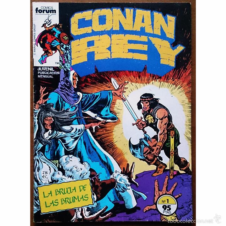Tebeos: Conan Rey N&ordm; 1 / Forum 1984 (Roy Thomas & John Buscema) - Foto 1