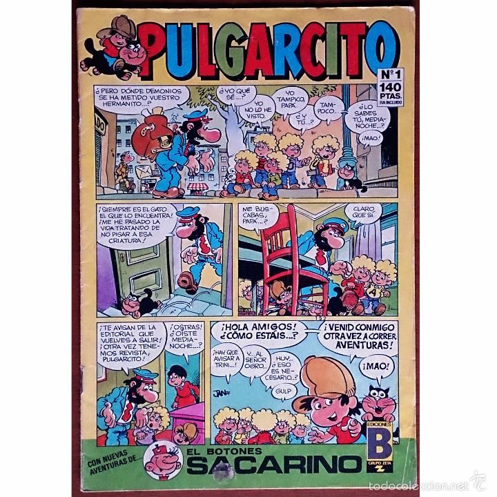 Tebeos: Pulgarcito N&ordm; 1 Ediciones B 1987 - Foto 1