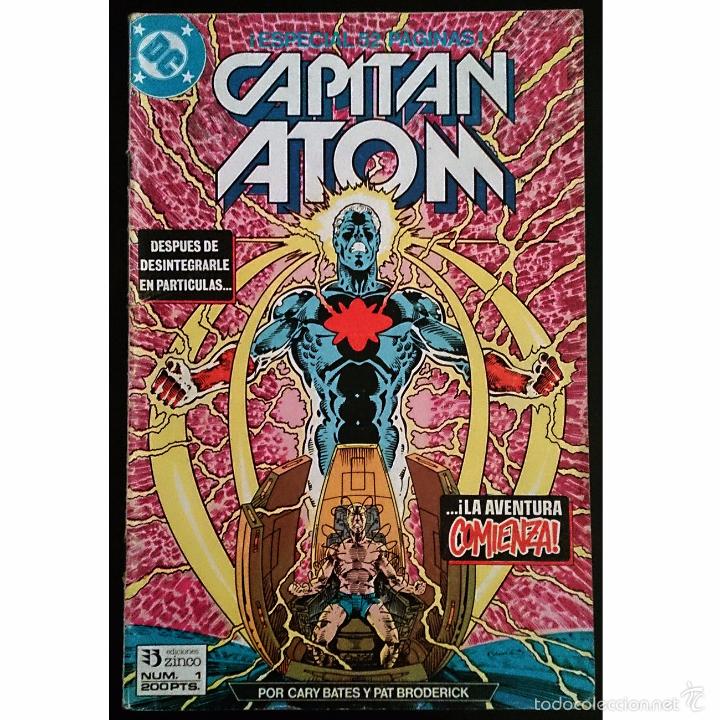 Tebeos: Capitan Atom N&ordm; 1 / DC / Zinco 1989 (Cary Bates & Pat Broderick) - Foto 1
