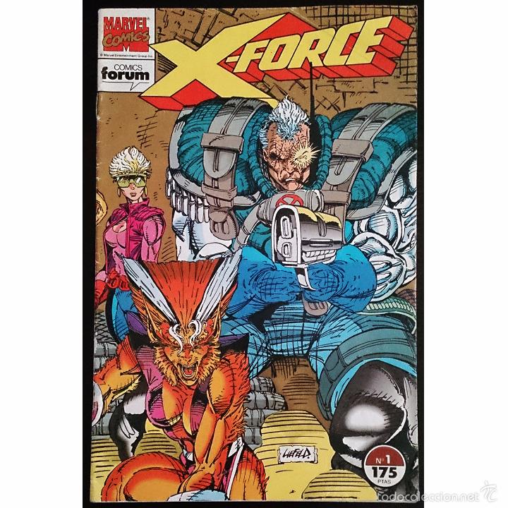 Tebeos: X - Force N&ordm; 1 / Marvel / Forum 1992 (Rob Liefeld) - Foto 1