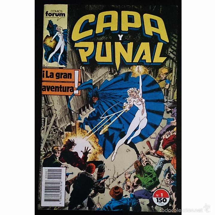 Tebeos: Capa y Pu&ntilde;al N&ordm; 1 / Marvel / Forum 1989 (Bill Mantlo & Rick Leonardi) - Foto 1
