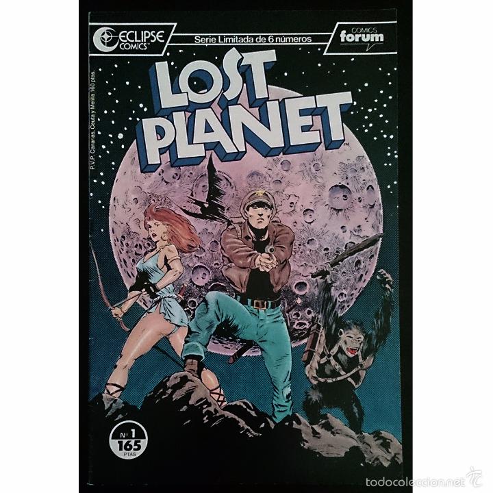 Tebeos: Lost Planet N&ordm; 1 / Eclipse Comics / Forum 1990 (Bo Hampton) - Foto 1