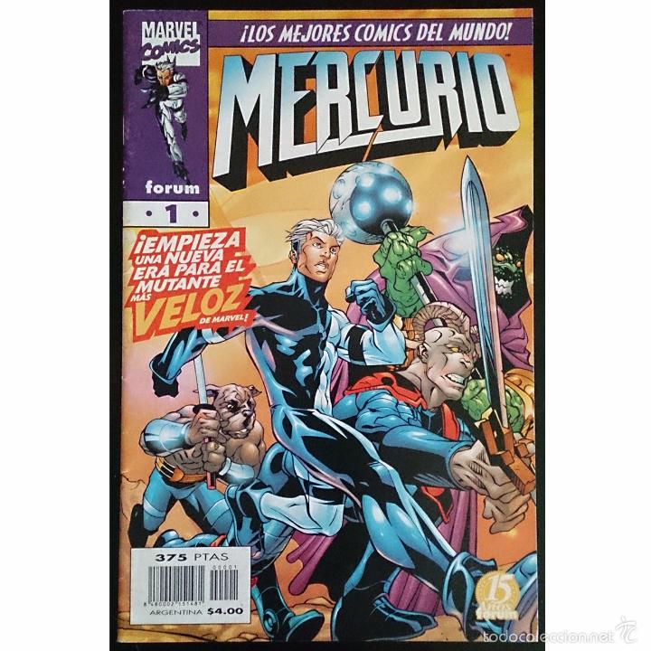 Tebeos: Mercurio N&ordm; 1 / Marvel / Forum 1998 (Tom Peyer & Casey Jones) - Foto 1