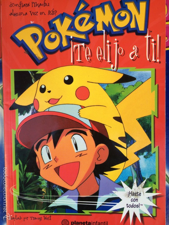 libro pokemon-te eligo a ti-numero 1-primera ed - Acquista Fumetti numeri 1  su todocoleccion