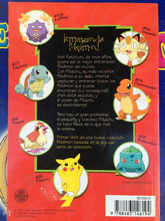 Tebeos: LIBRO POKEMON-TE ELIGO A TI-NUMERO 1-PRIMERA EDICION 2000 PLANETA JUNIOR - Foto 2