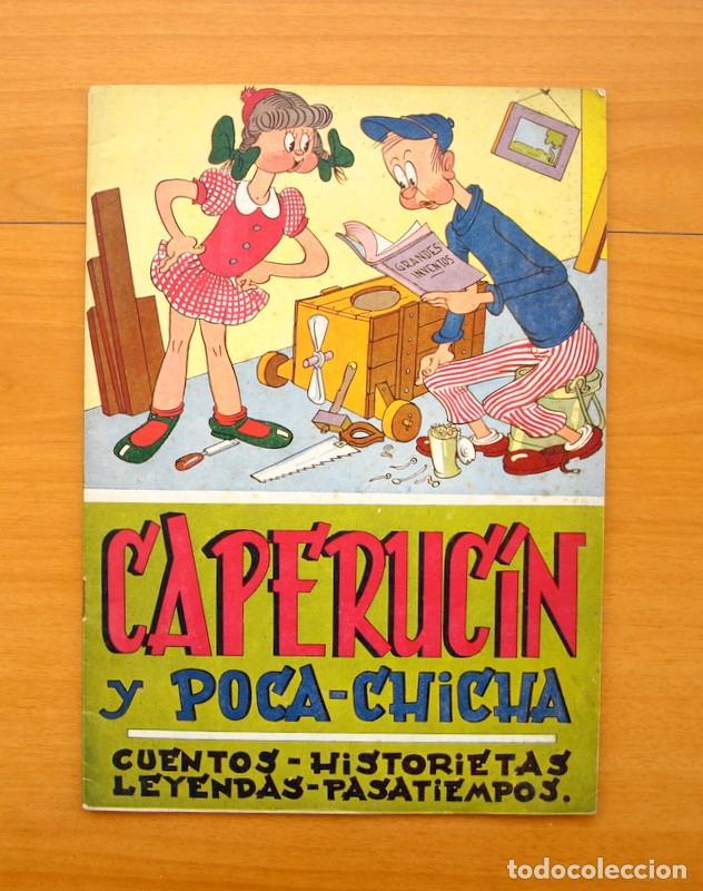 Tebeos: Caperucin y Poca-chicha - Ediciones Levante - Elemplar monogr&aacute;fico, muy raro, rarisimo - Foto 1
