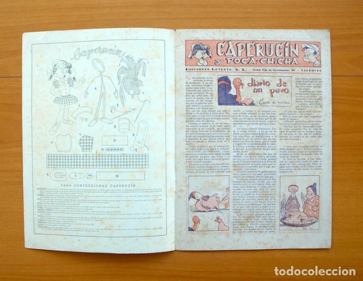 Tebeos: Caperucin y Poca-chicha - Ediciones Levante - Elemplar monogr&aacute;fico, muy raro, rarisimo - Foto 2