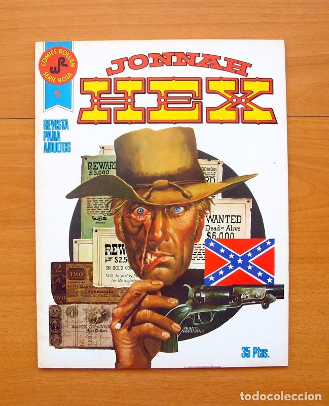 Tebeos: Jonnah Hex - Comics Rollan Serie Roja - n&ordm; 1 - Editorial Rollan 1977 - Foto 1
