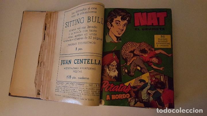 Tebeos: COLECCION MUCHACHOS INTREPIDOS ----NAT EL GRUMETE N&ordm; 1 AL 37 - Foto 3