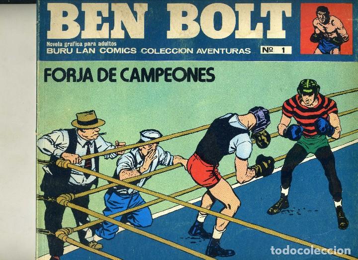 Tebeos: BEN BOLT N&ordm; 1 BURU LAN COMICS. FORJA DE CAMPEONES - Foto 1