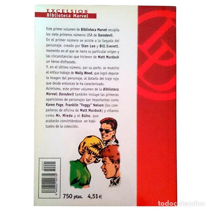 Tebeos: Biblioteca Marvel / Daredevil N&ordm; 1 / Taco Forum 2001 ( Stan Lee & Bill Everett) Origenes Marvel - Foto 2