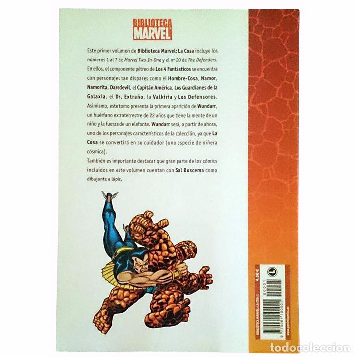 Tebeos: Biblioteca Marvel / La Cosa N&ordm; 1 / Taco Panini 2004 ( Steve Gerber & Gil Kane ) - Foto 2