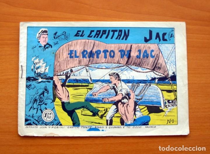 Tebeos: El Capit&aacute;n Jac n&ordm; 1 El rapto de Jac - Editorial Monzu 1961 - Foto 1
