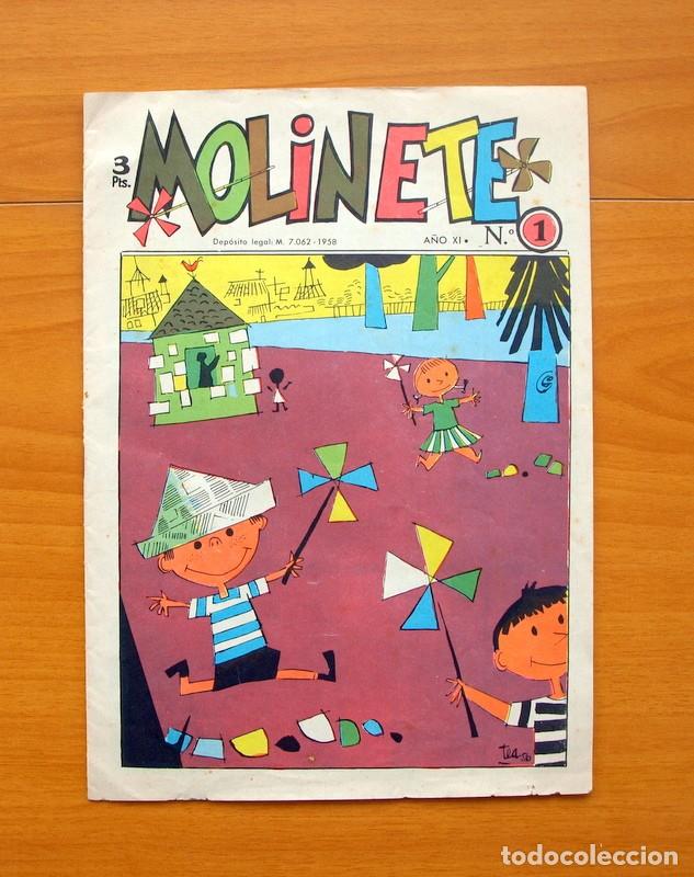Tebeos: Molinete, n&ordm; 1 a&ntilde;o XI - Foto 1