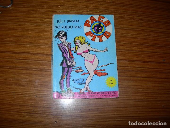 Tebeos: PACO PITO  N&ordm; 1 EDITA ELVIBERIA - Foto 1