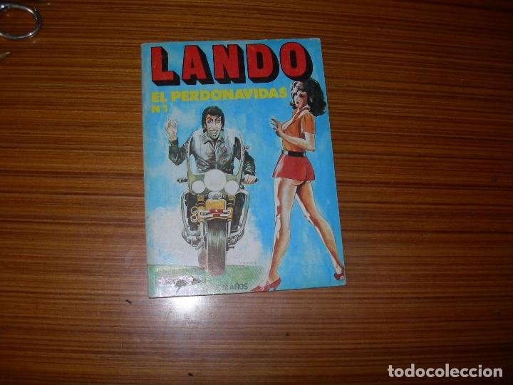 Tebeos: LANDO  N&ordm; 1 EDITA EDICIONES ACTUALES - Foto 1