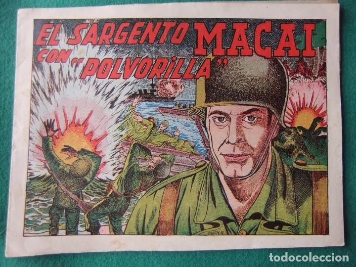 Tebeos: EL SARGENTO MACAI N&ordm; 1 EDITORIAL GRAFIDEA 1952 - Foto 1