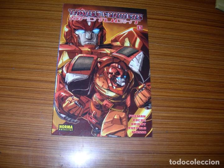 Tebeos: TRANS FORMERS SPOTLIGHT N&ordm; 1 EDITA NORMA - Foto 1