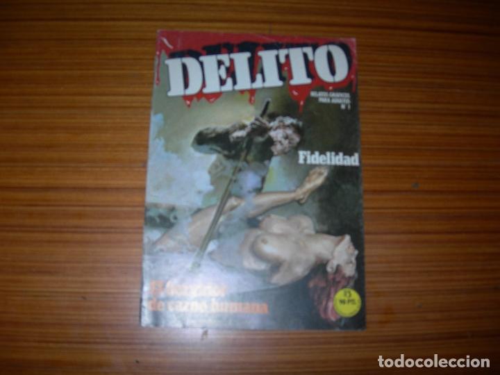 Tebeos: DELITO  N&ordm; 1   EDITA ZINCO - Foto 1