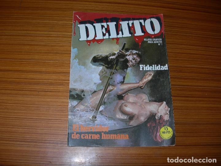 Tebeos: DELITO N&ordm; 1  EDITA ZINCO - Foto 1