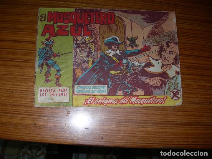 Tebeos: EL MOSQUETERO AZUL  N&ordm; 1  EDITA BRUGUERA - Foto 1