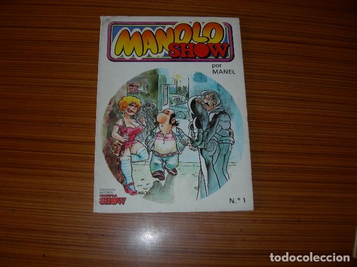 Tebeos: MANOLO  SHOW  N&ordm; 1  EDITA CUMBRE - Foto 1