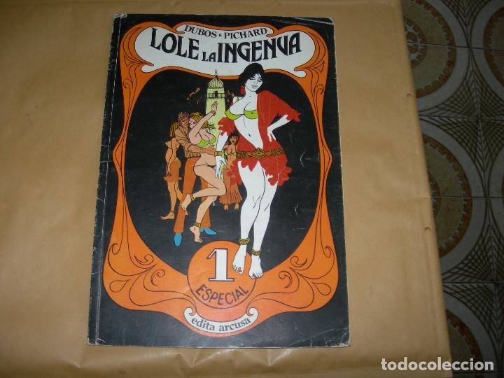 Tebeos: LOLE LA INGENUA   N&ordm; 1 EDITA ARCUSA - Foto 1