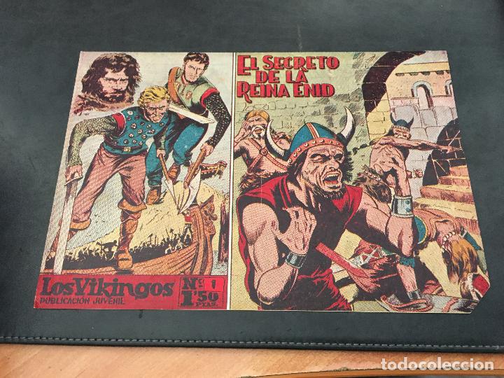 Tebeos: LOS VIKINGOS N&ordm; 1 (ORIGINAL ED. MATEU) (COB4) - Foto 1