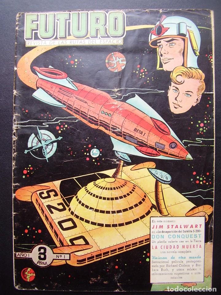 Tebeos: FUTURO N&ordm; 1, 2 Y 3 - Foto 1