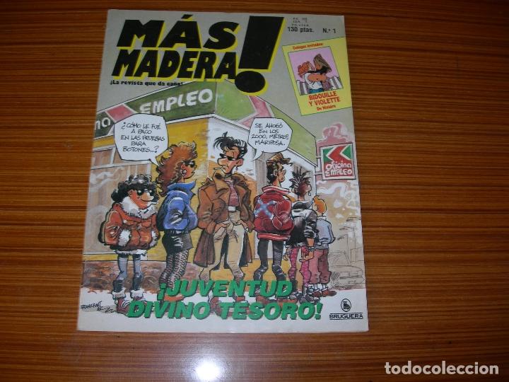 Tebeos: MAS MADERA  N&ordm; 1 EDITA BRUGUERA - Foto 1