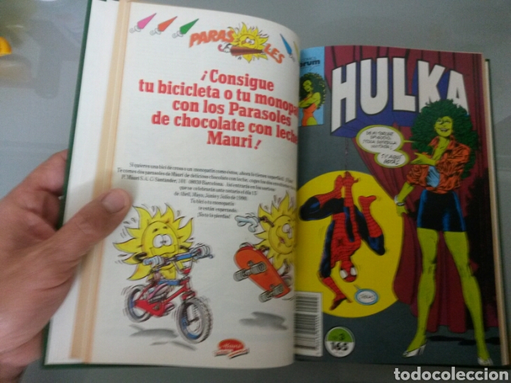 Tebeos: HULKA FORUM VOL. ENCUADERNADO No 1 al 8 1990 - Foto 3