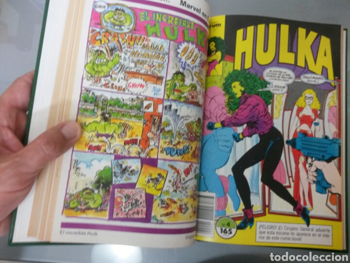 Tebeos: HULKA FORUM VOL. ENCUADERNADO No 1 al 8 1990 - Foto 4