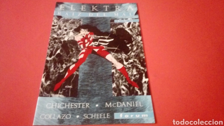 Tebeos: ELEKTRA RAIZ DEL MAL 1 EXCELENTE ESTADO FORUM - Foto 1